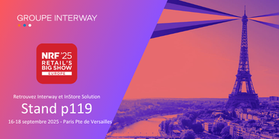 Groupe Interway sera présent au NRF 2025 à Paris Portes de Versailles