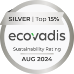 Image certification silver ecovadis rse 2024 groupe interway